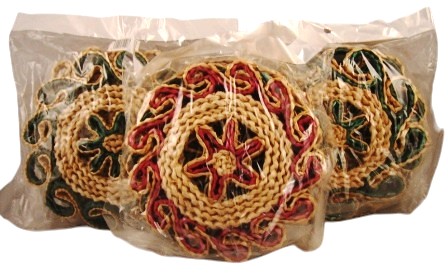 s-4 stro onderzetter rond stockverkoop keukenaccessoires